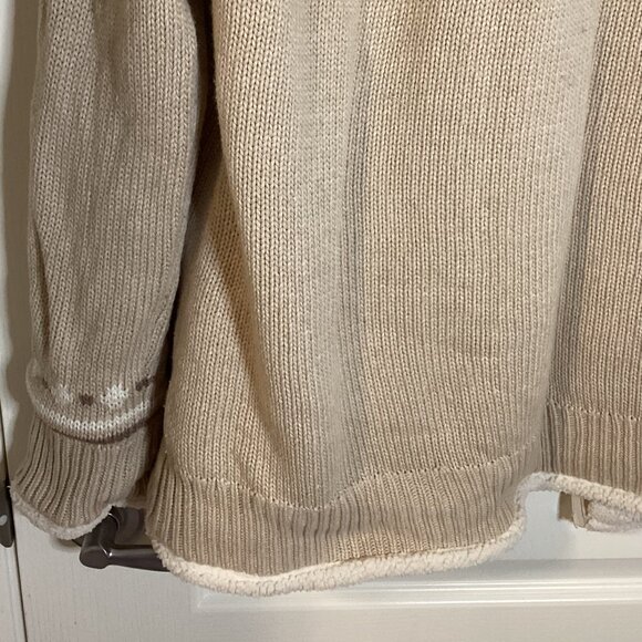 Stormpack Sunice Men's Women's Fleece Lined Fair Isle Sweater Cardigan Size XXL - Picture 8 of 10